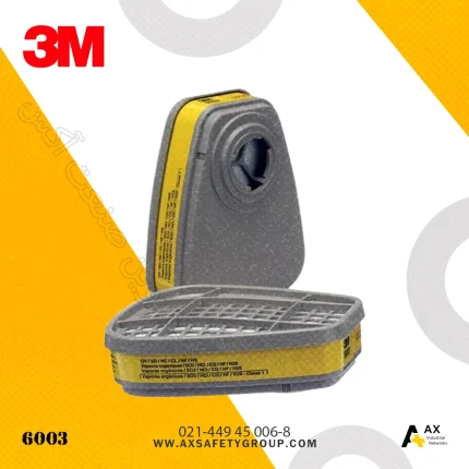 فیلتر ماسک تنفسی شیمیایی 3M 6003
