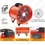 فن تخلیه دود SHT30