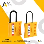 قفل نارسانای Nylon lockout hasp